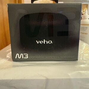 M3 Black Portable Wireless Speaker NIB! STILL SEALED!